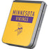 NFL Minnesota Vikings Yellow Performance Series Galaxy Z Flip6 Skin